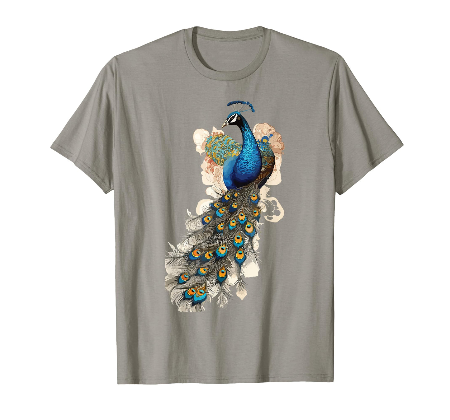 Peacock Feather Peahen Bird Animal Peacocks Lover T-Shirt
