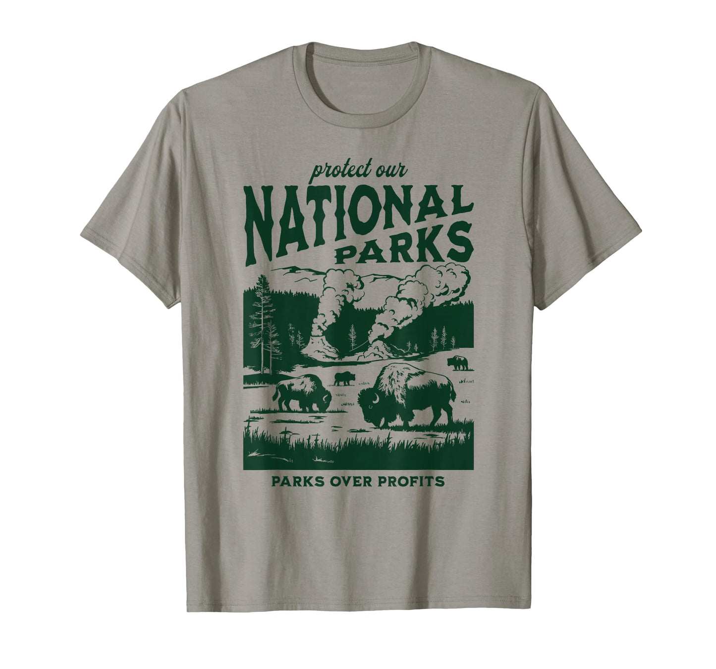 Protect Our National Parks Defund Doge Parks Not Profits T-Shirt