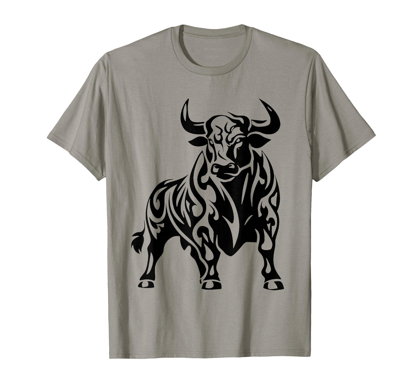 Wild and Powerful Bull - Majestic pattern T-Shirt