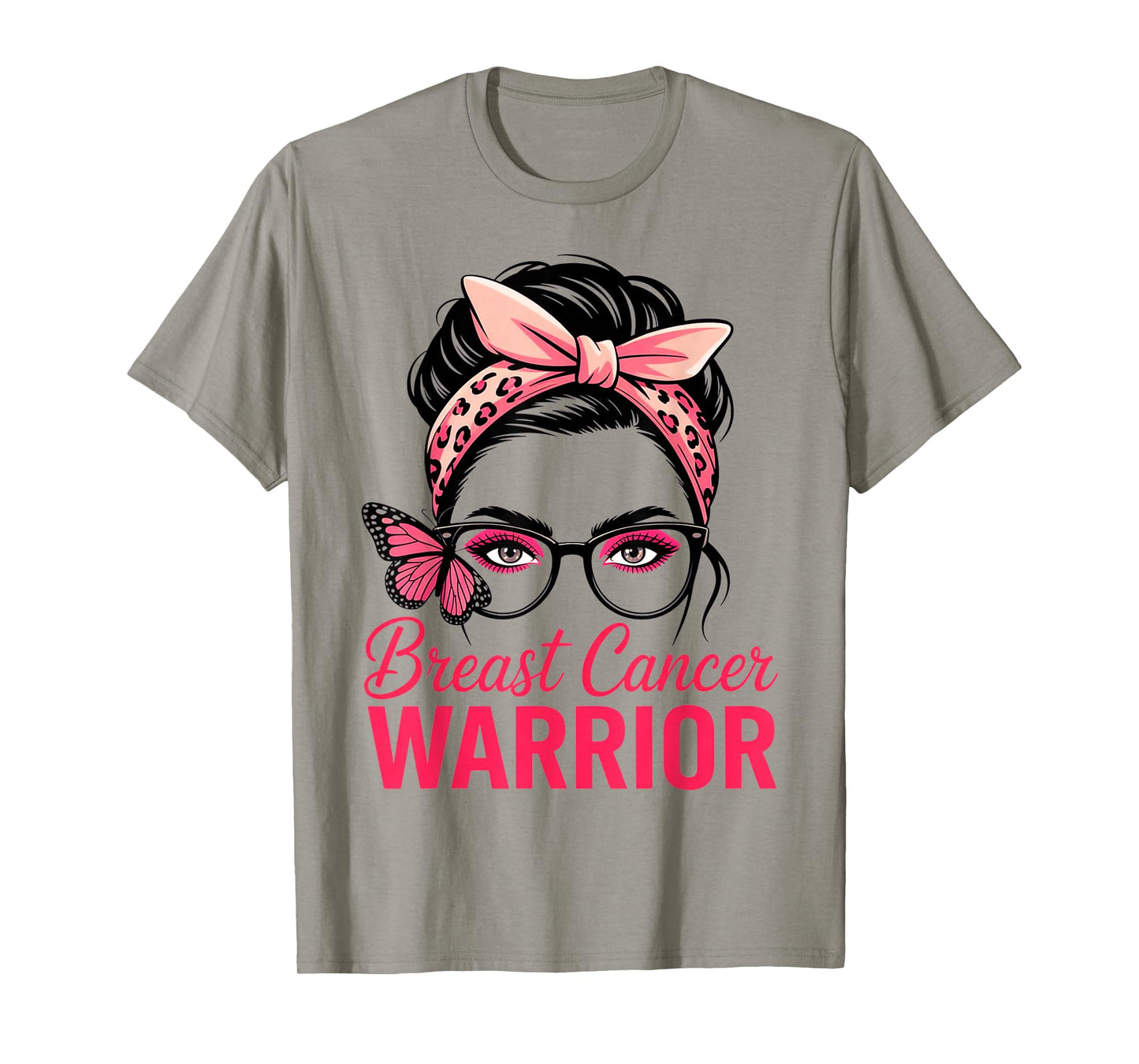 Breast Cancer Awareness Warrior Women Men Survivor T-Shirt
