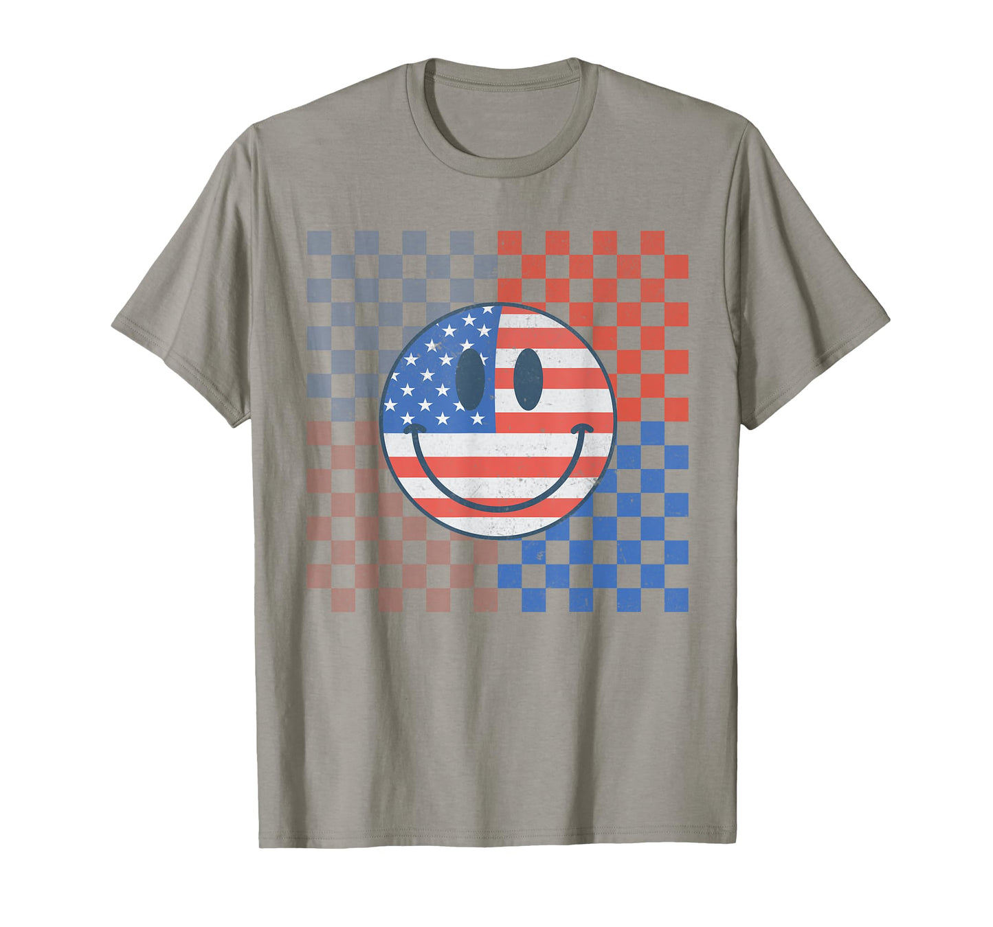 4th of July USA America Flag Baby Toddler Smile Gift T-Shirt