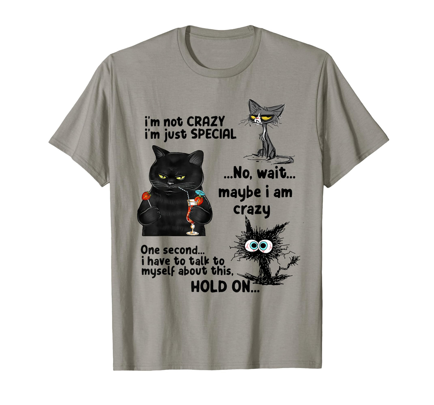 I'm Not Crazy I'm Just Special Wait Maybe I'm Crazy T-Shirt