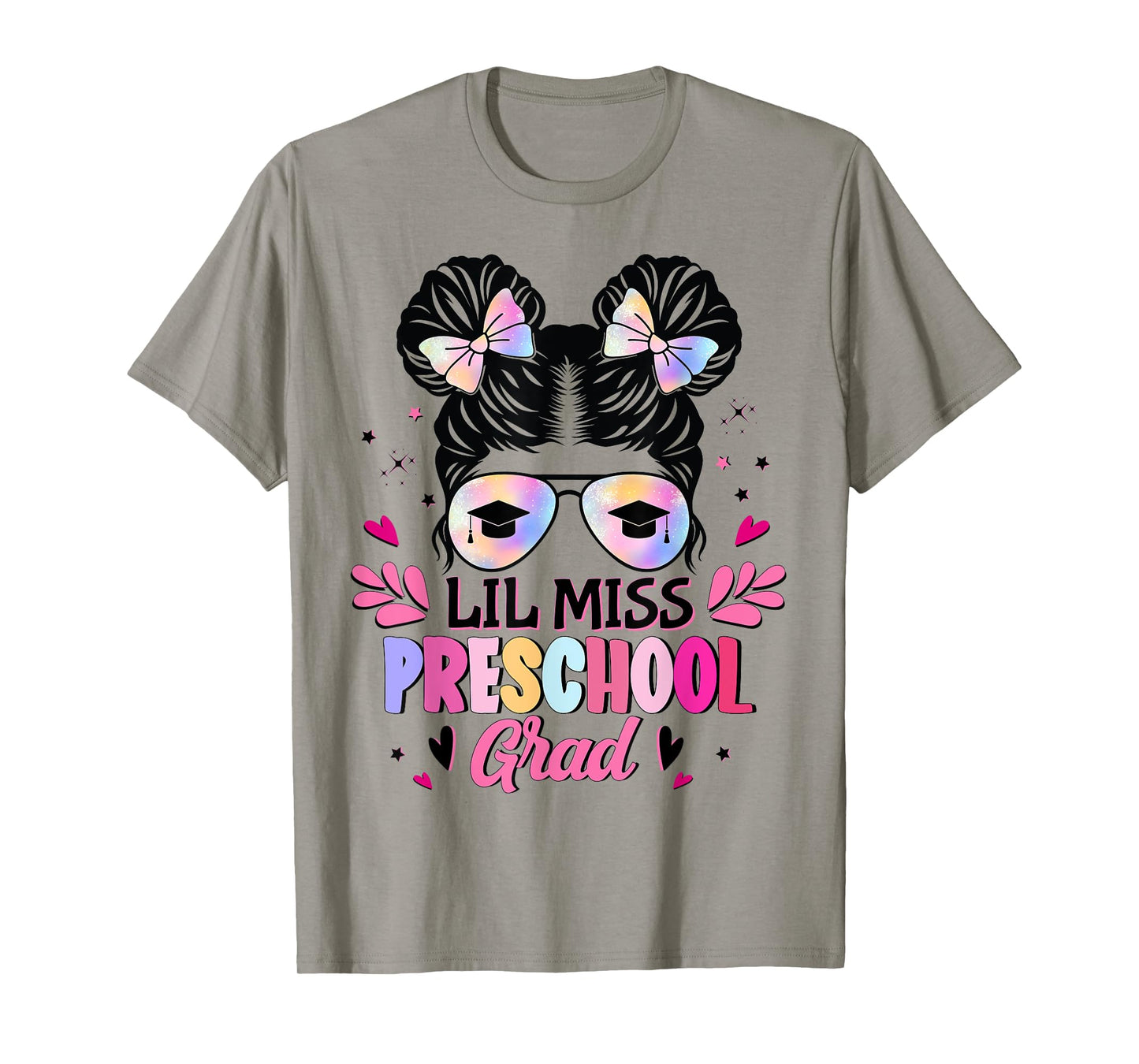 Lil Miss Preschool Grad Graduation Last Day Of Preschool T-Shirt