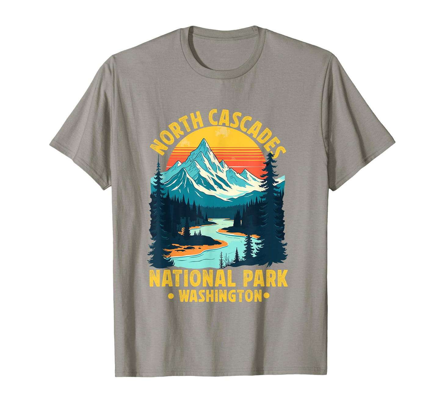 North Cascades National Park Washington Souvenir T-Shirt