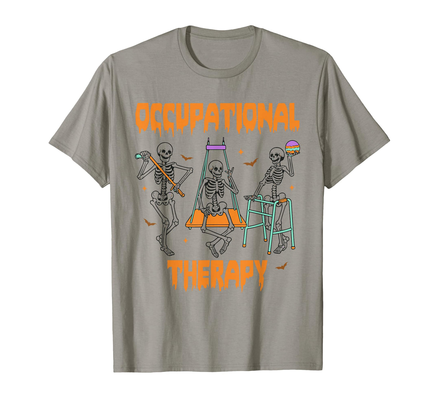 Skeleton Occupational Therapy Halloween OT Therapist T-Shirt