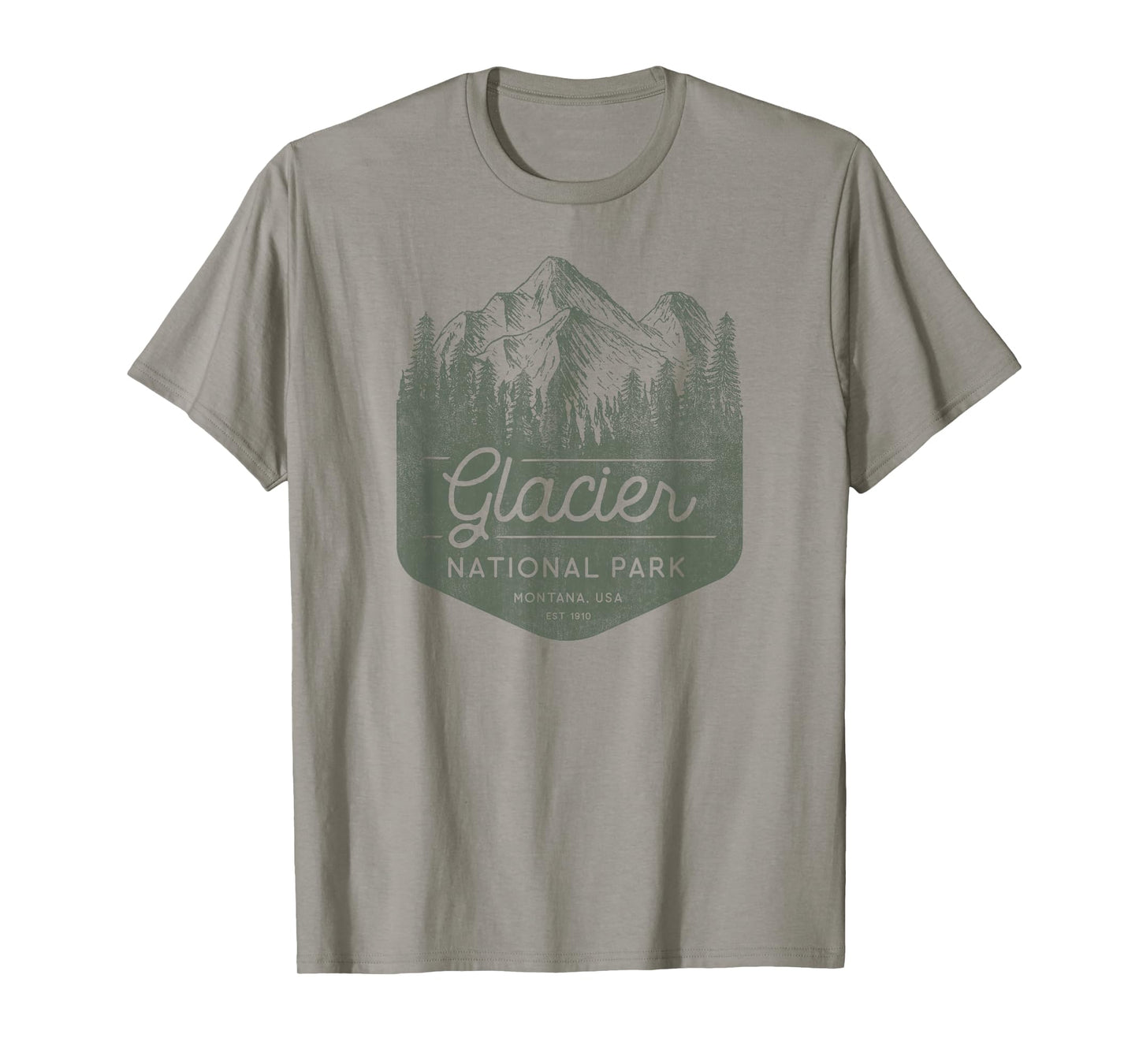 Glacier National Park Shirt - Montana T-Shirt T-Shirt