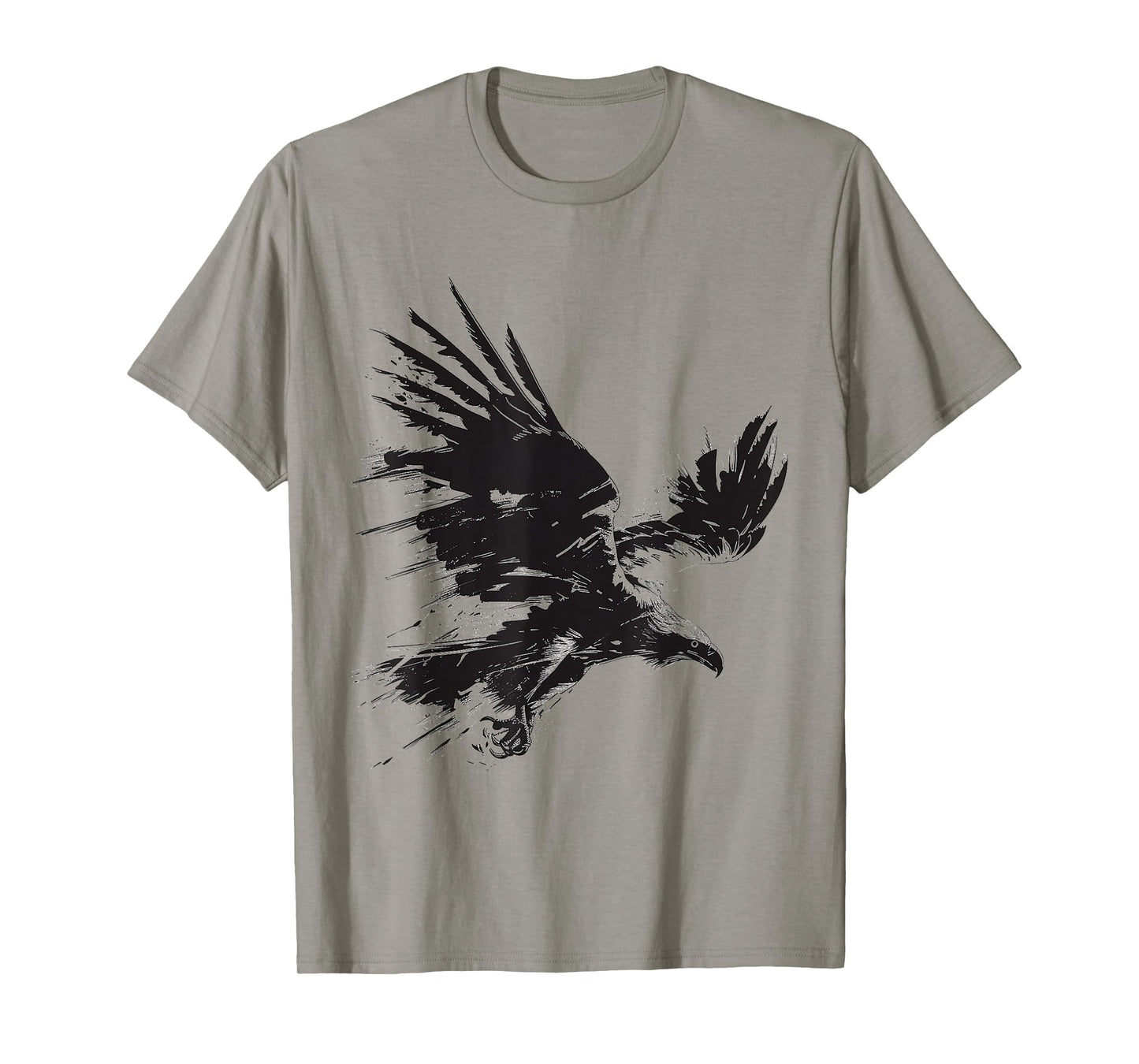 Eagle Animal Print Graphic Drawing Painting Eagle T-Shirt