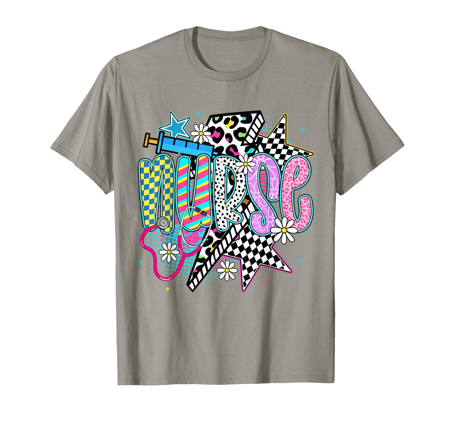 Registered Nurse Stethoscope Nurse Week Nursing School Women T-Shirt