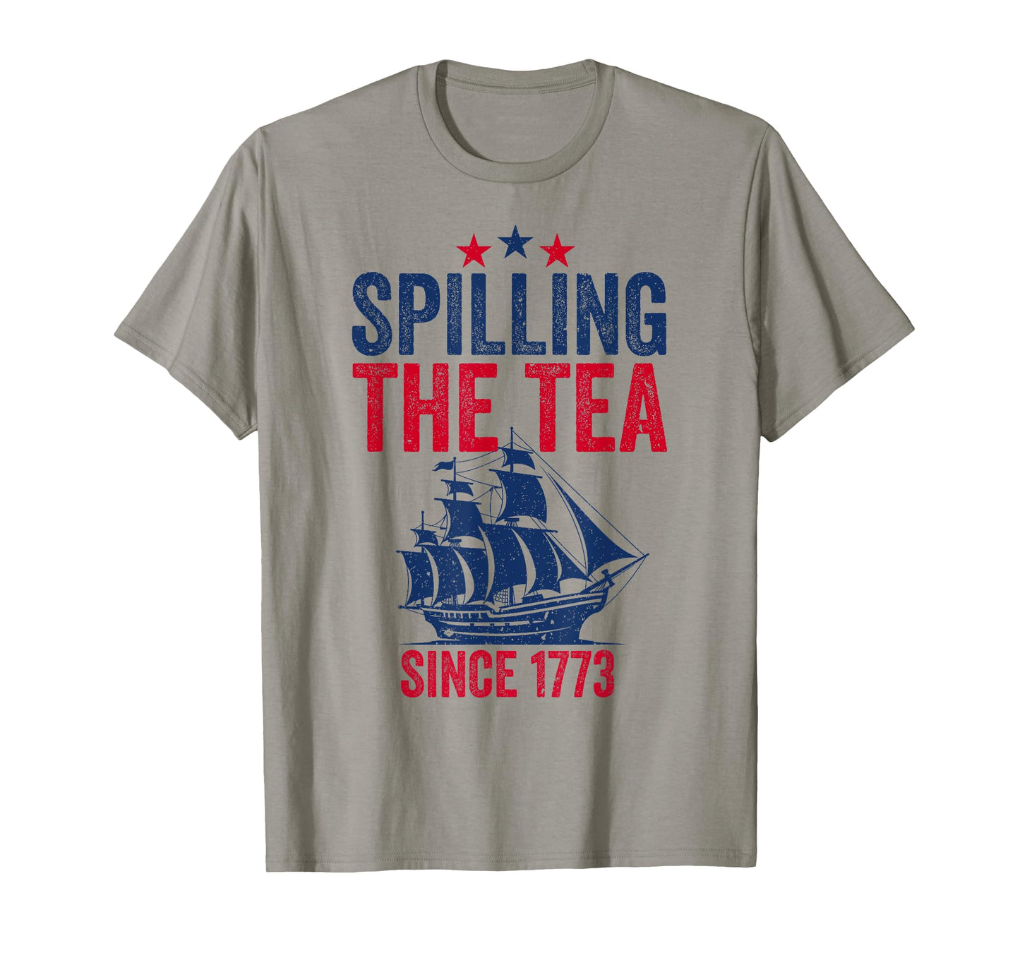 4th Of July Spilling The Tea Since 1773 Fourth of July T-Shirt for Women Men