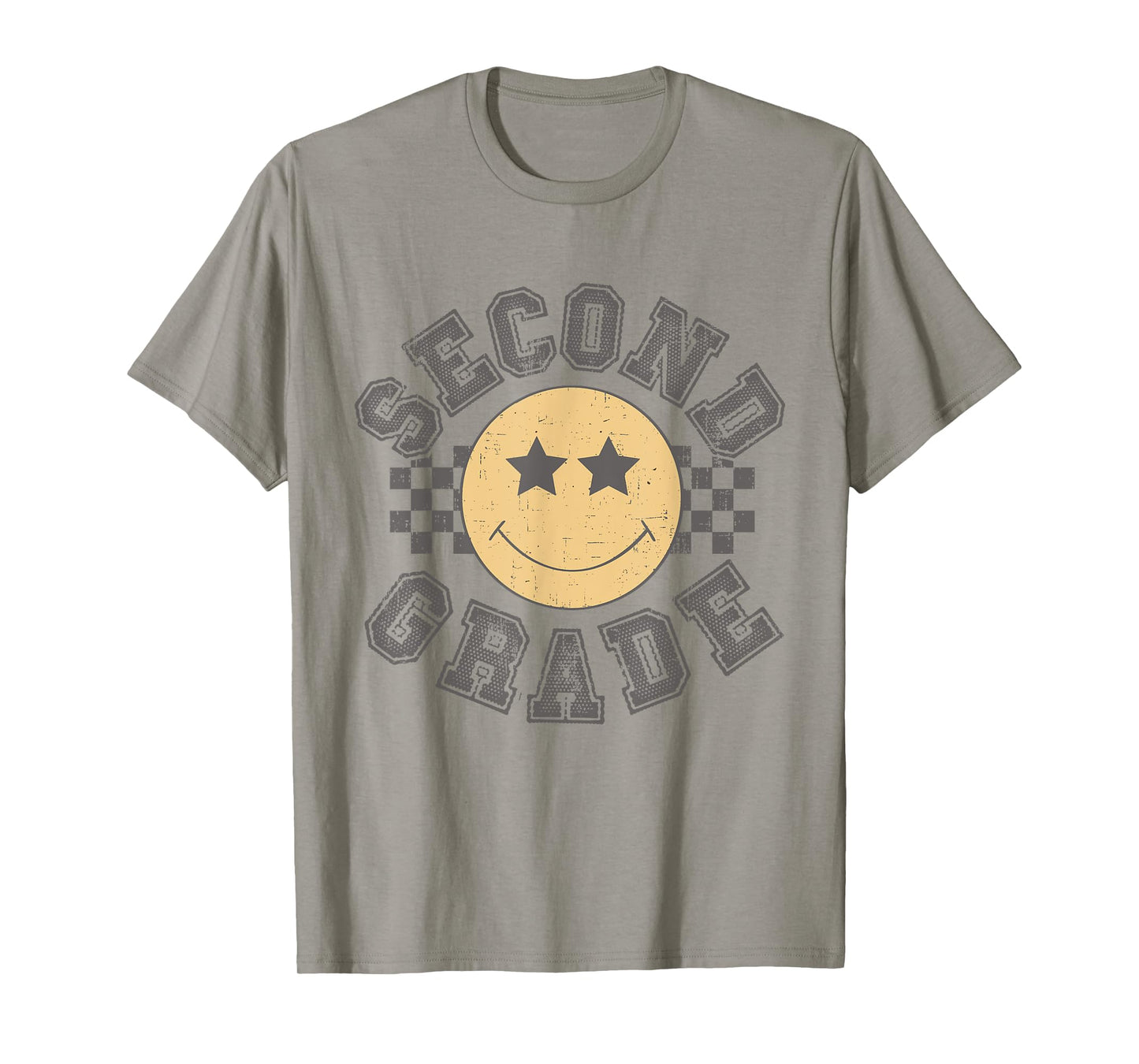 Retro Second Grade Teacher Student 1st Day Back To School T-Shirt