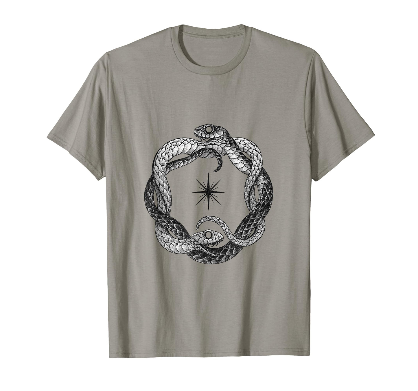 Ouroboros Snake/Eternity Snake Eating Tail/cyclical T-Shirt