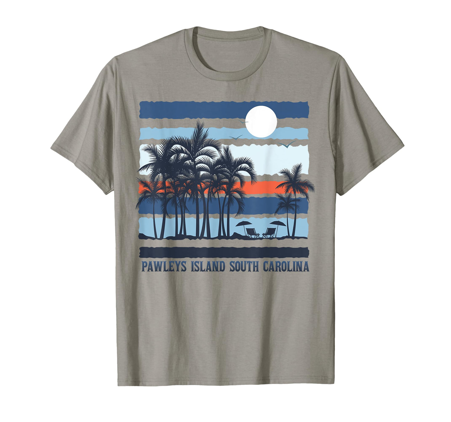 Pawleys Island South Carolina Summer 80s Beach Souvenirs Men Women Kids T-Shirt