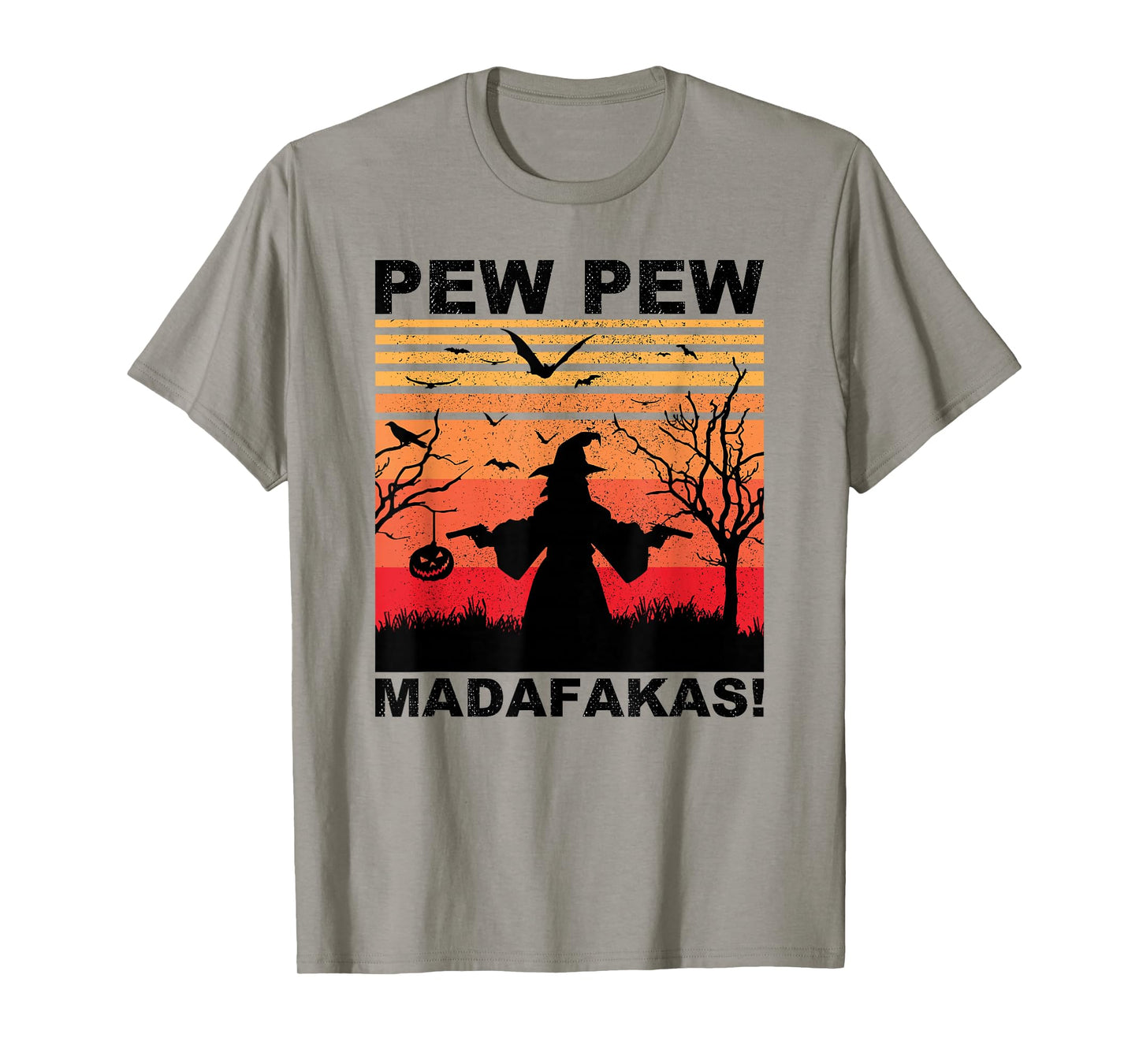 Pew Pew Madafakas Halloween I Witch Trick Or Treat Horror T-Shirt