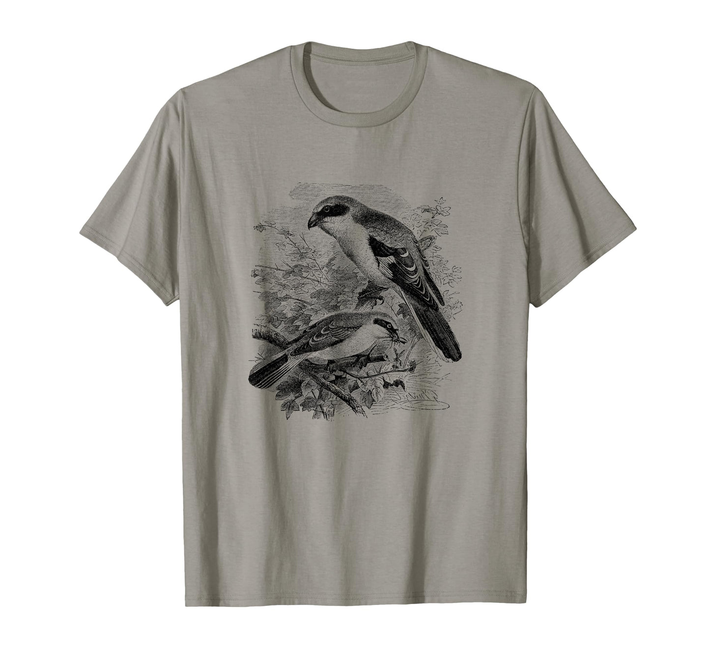 Shrike Bird Print T-Shirt