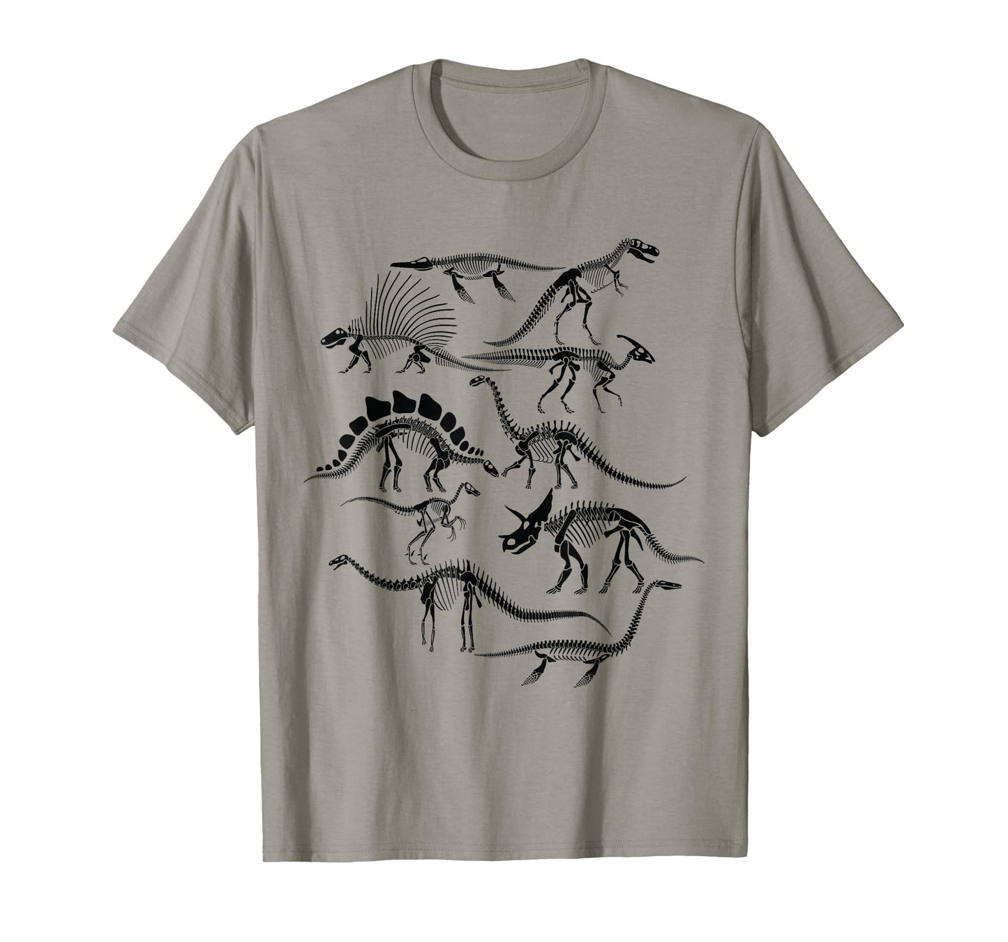 Dinosaur Skeleton Fossil Funny Bones of Dinosaurs T-Shirt