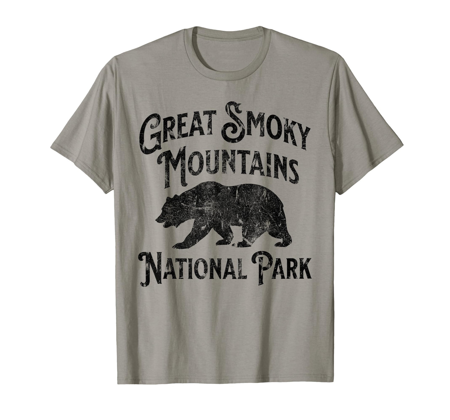 Great Smoky Mountains National Park Tennessee Hike Bear T-Shirt