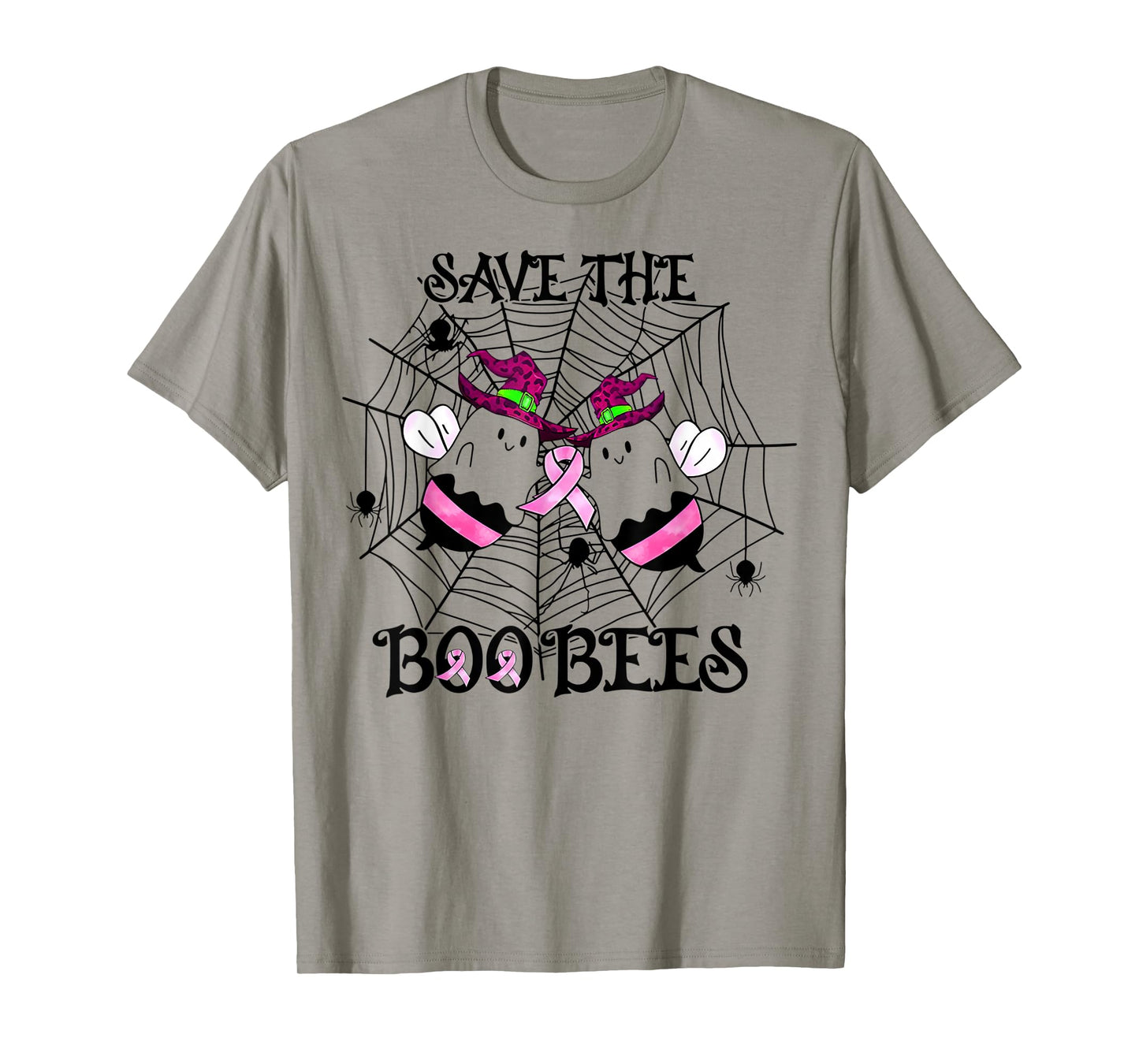 Save The Boo Bees Breast Cancer Awareness Halloween T-Shirt