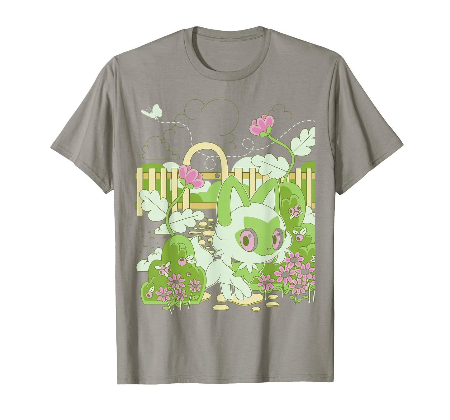 Pokรฉmon - Sprigatito Nature T-Shirt