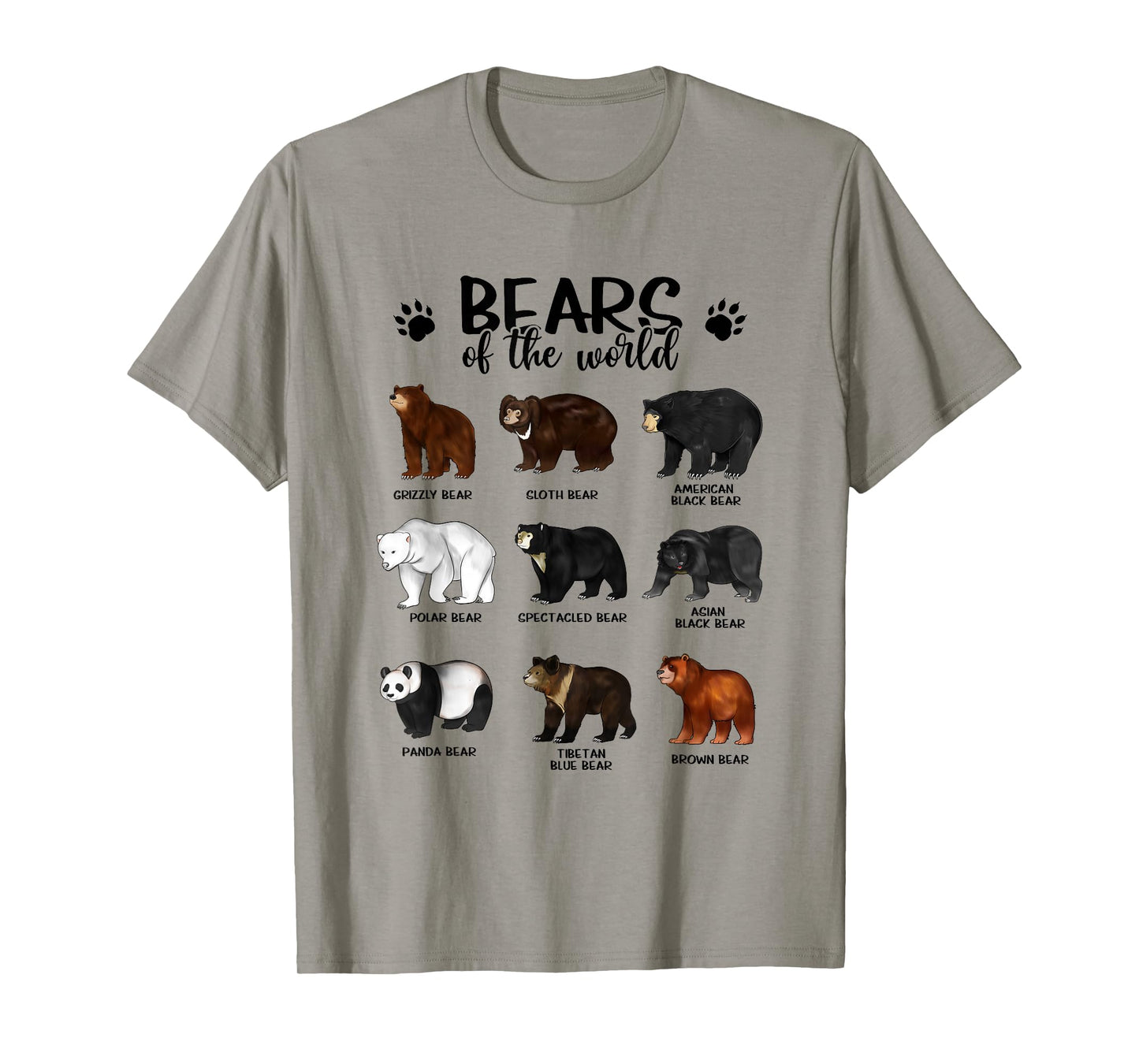 Bears of the world - Bears T-Shirt