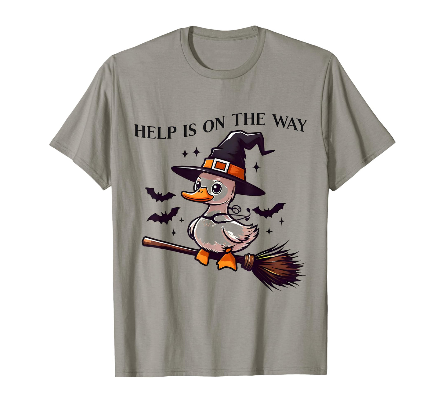 Ponkus Spooky Goose Humor Registered Nurse ER Night-Shift T-Shirt