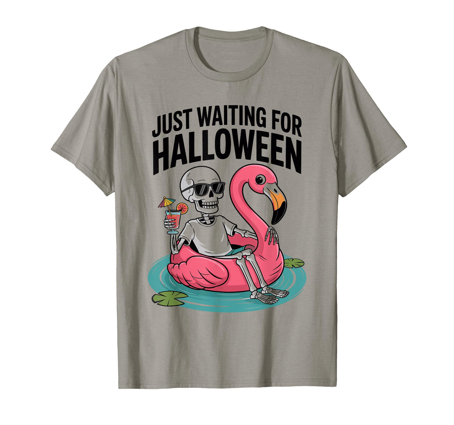 Summerween Just Waiting for Halloween T-Shirt