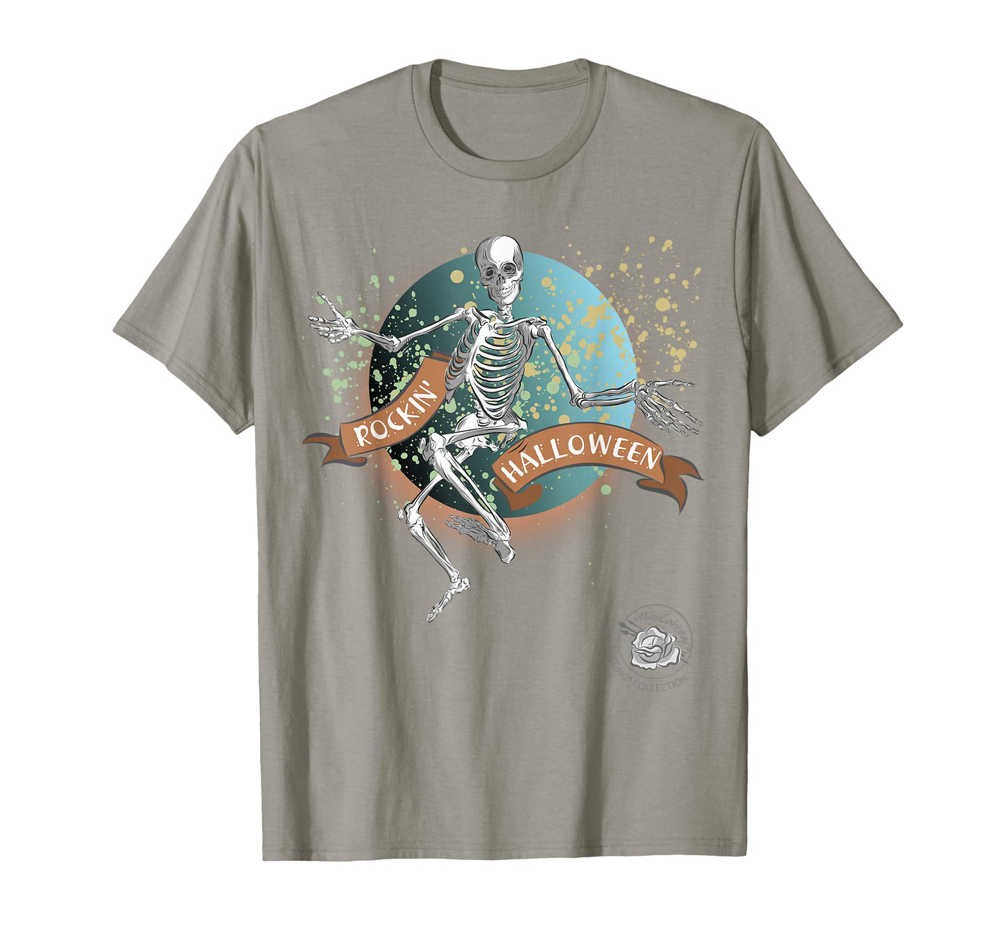 Rockin' Halloween Graphic T-Shirt