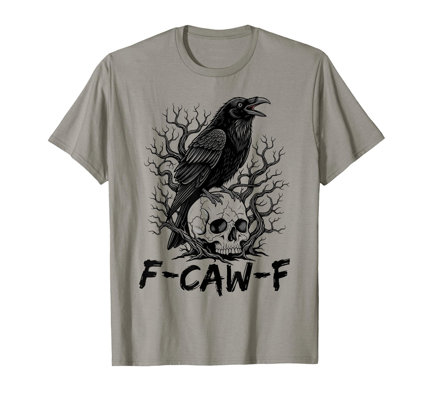 Edgy Funny Saying Retro Humor Censored Word Cool F Caw F T-Shirt