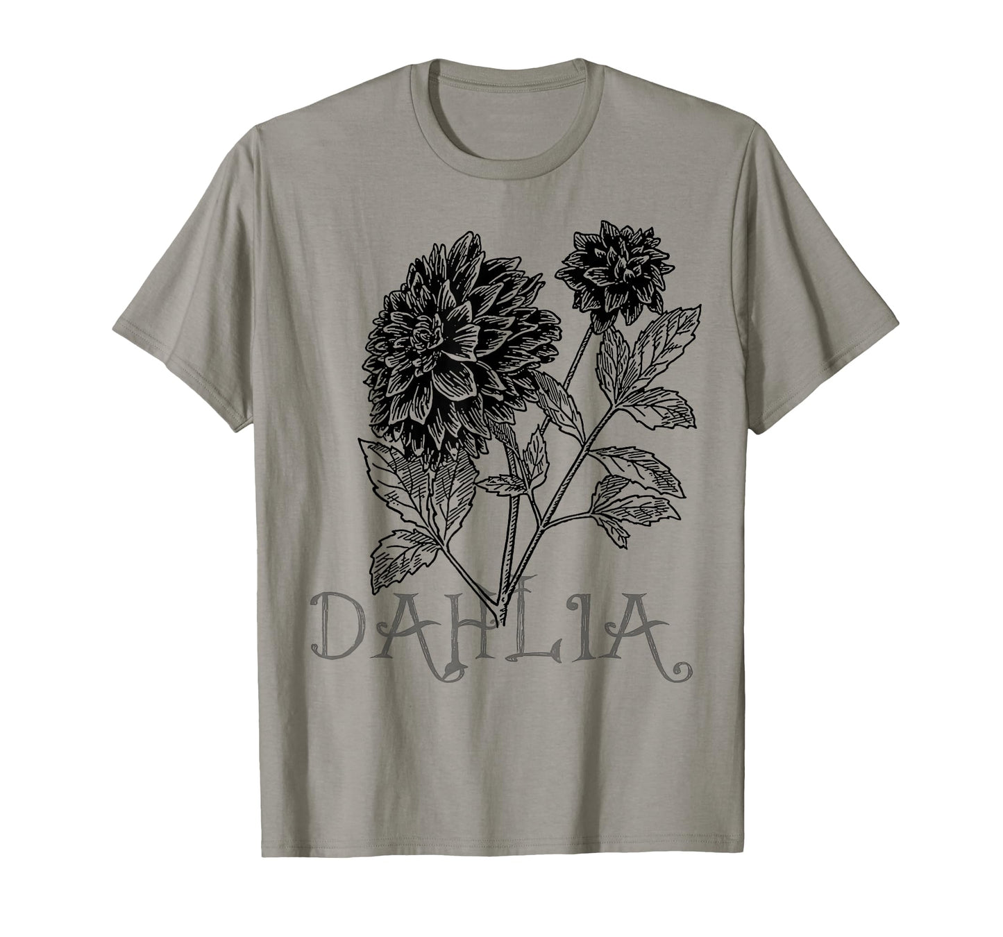 Dahlia Flower Garden Art T-shirt Men Women Kids Boys Girls T-Shirt