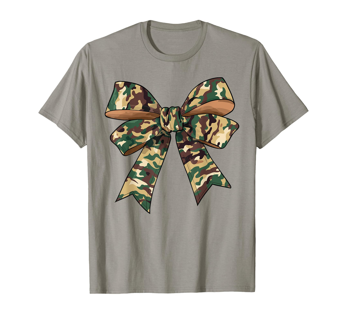 Camo Shirt Girls Camouflage Women Kids Hunting Bow Vintage T-Shirt