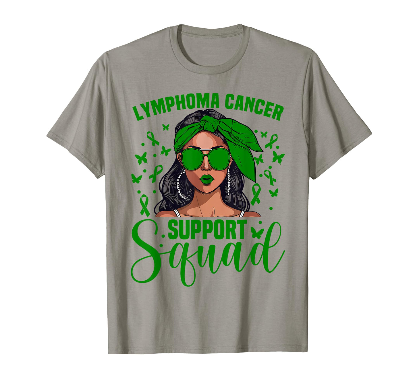 Lymphoma Cancer Awareness Women Support Lymphoma Cancer T-Shirt