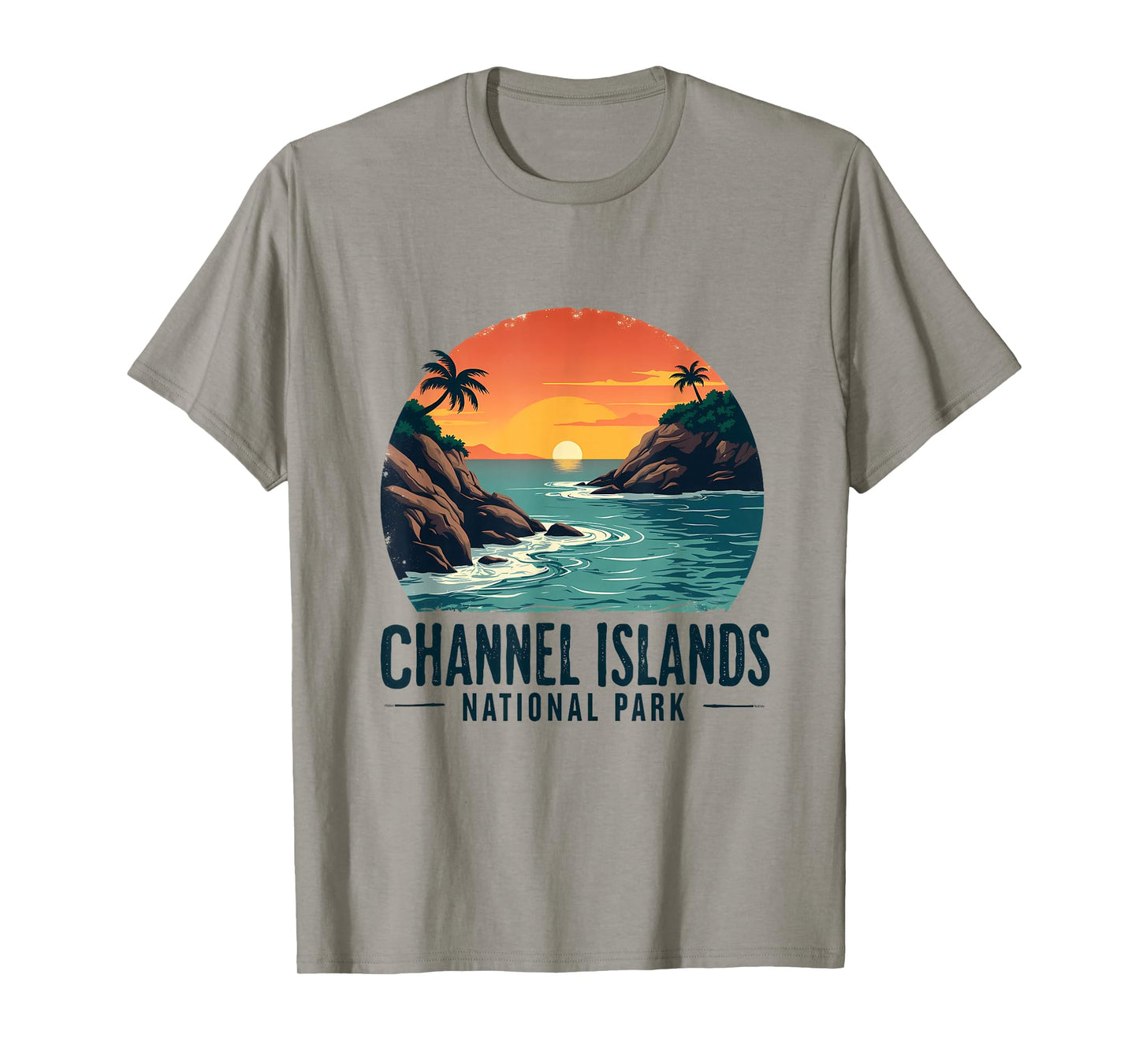 Channel Islands National Park Sunset Coastal View T-Shirt