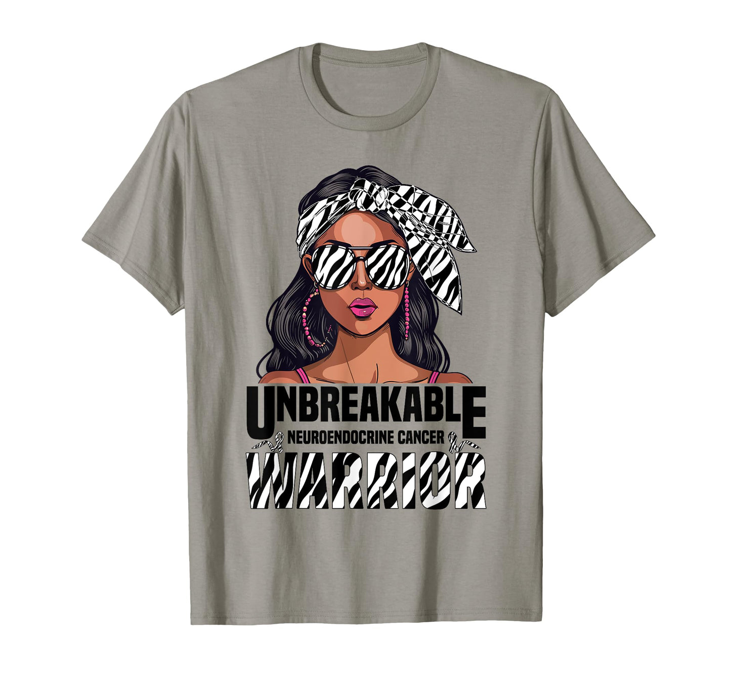 Cancer Warrior Unbreakable Survivor Neuroendocrine Cancer T-Shirt