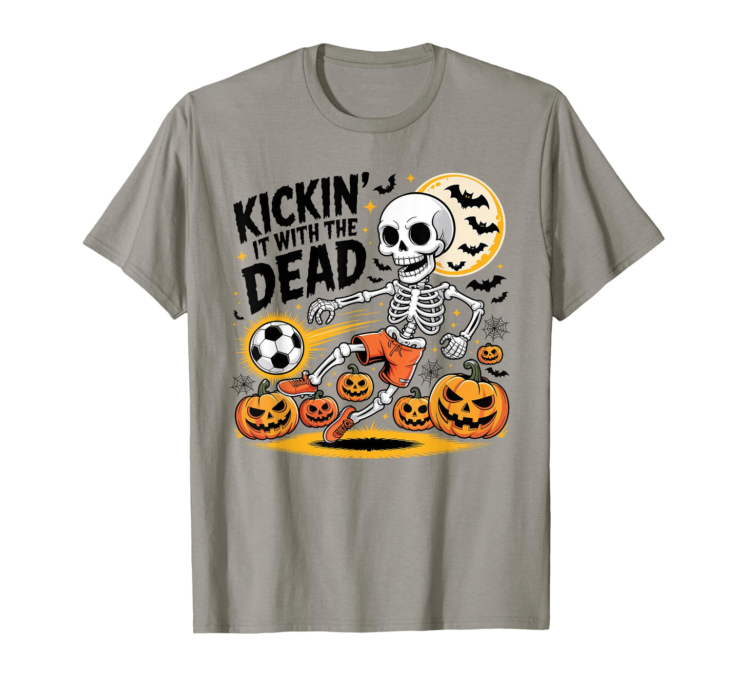 Kickin' It Halloween Skeleton Soccer Player T-Shirt