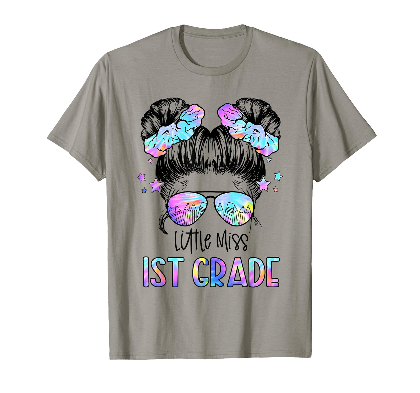 Little Miss 1st Grade First Day Of School First Grade Girls T-Shirt