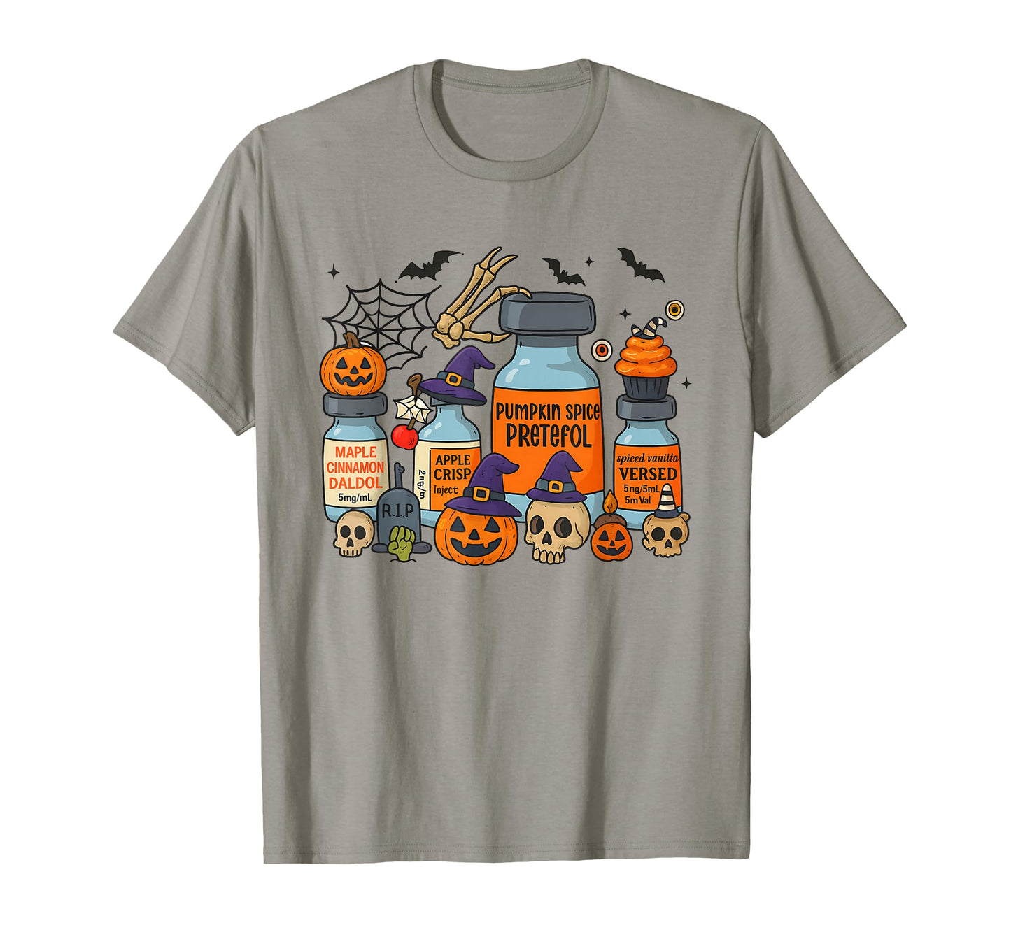 Medicine Nurse Halloween, Funny Ghost Halloween Nurse Tees T-Shirt
