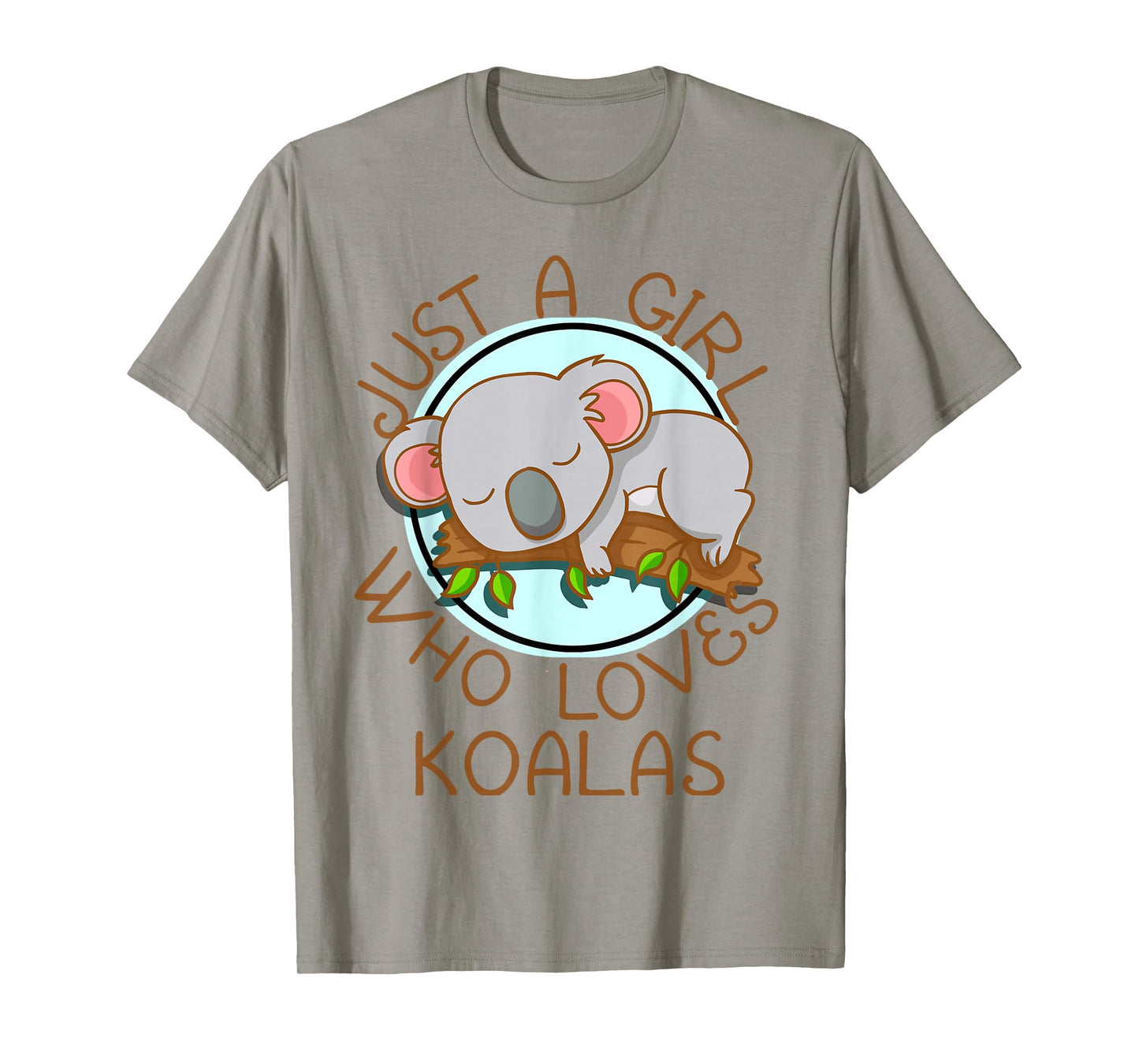 Just A Girl Who Loves Koala Bear Gift T-Shirt
