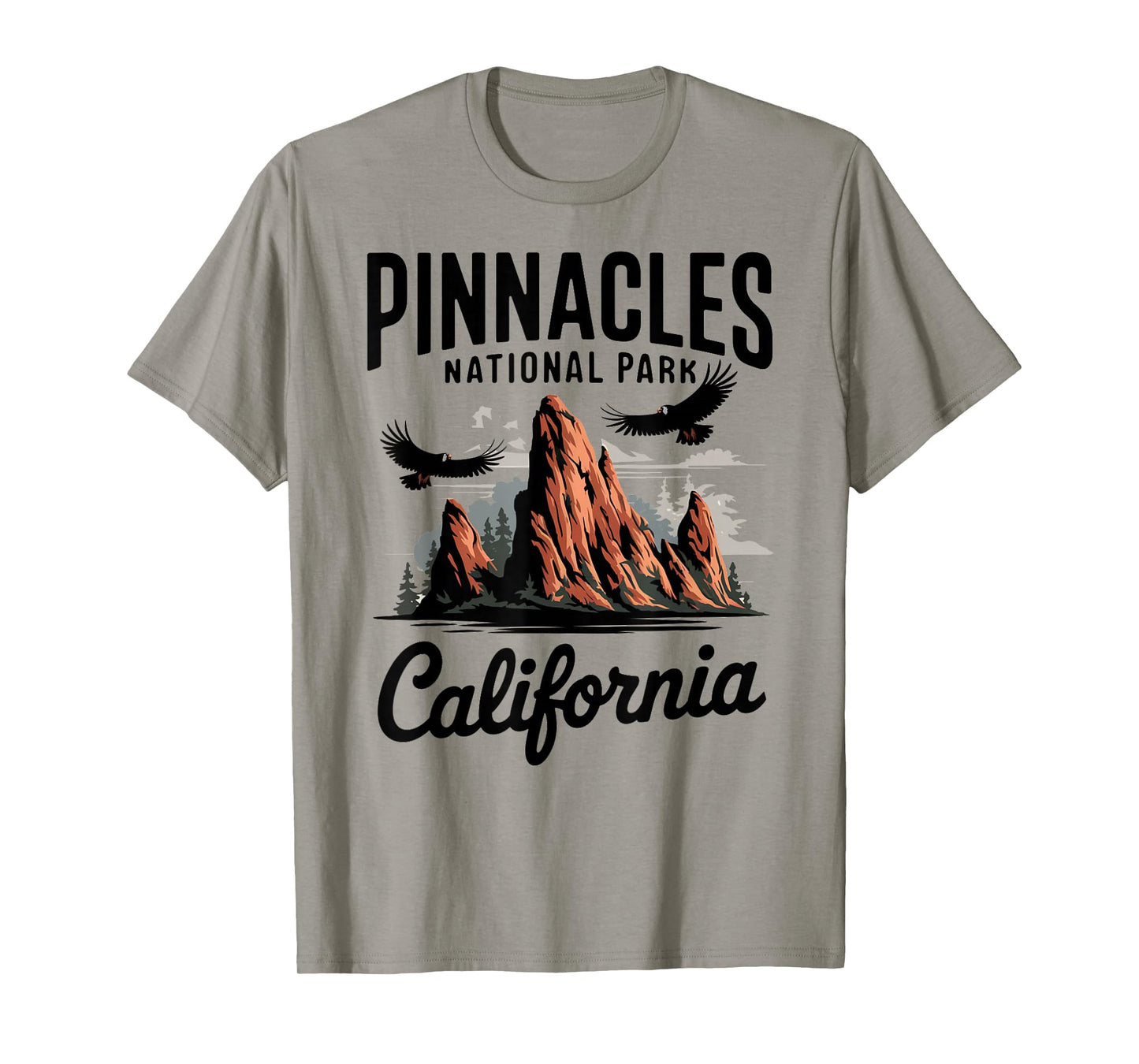 Stunning California National Park Pinnacles Adventure T-Shirt