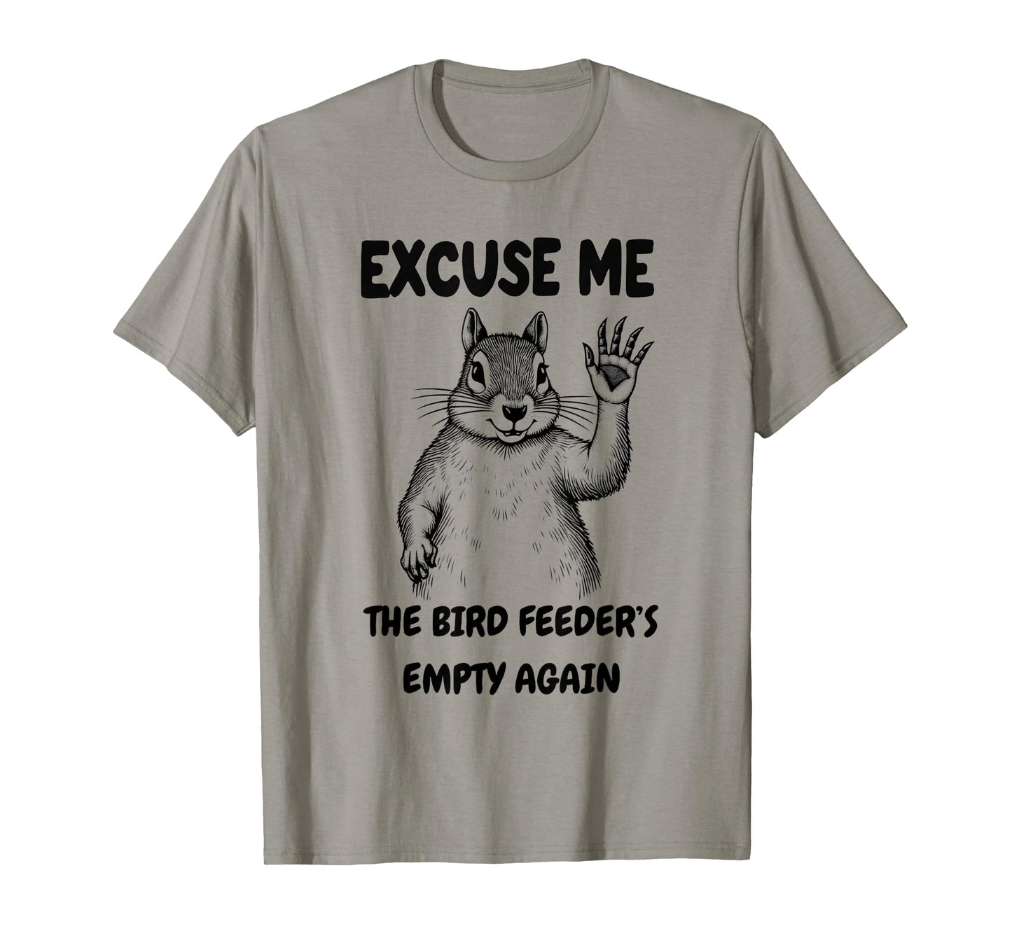 Funny Chipmunk Pet Lovers ADHD Squirrel Halloween costume T-Shirt