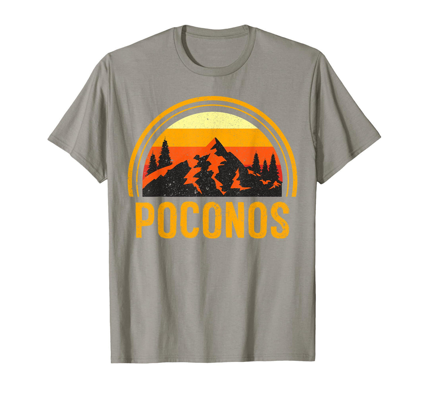 Poconos Pennsylvania PA Mountains Hiking Souvenir Vintage T-Shirt