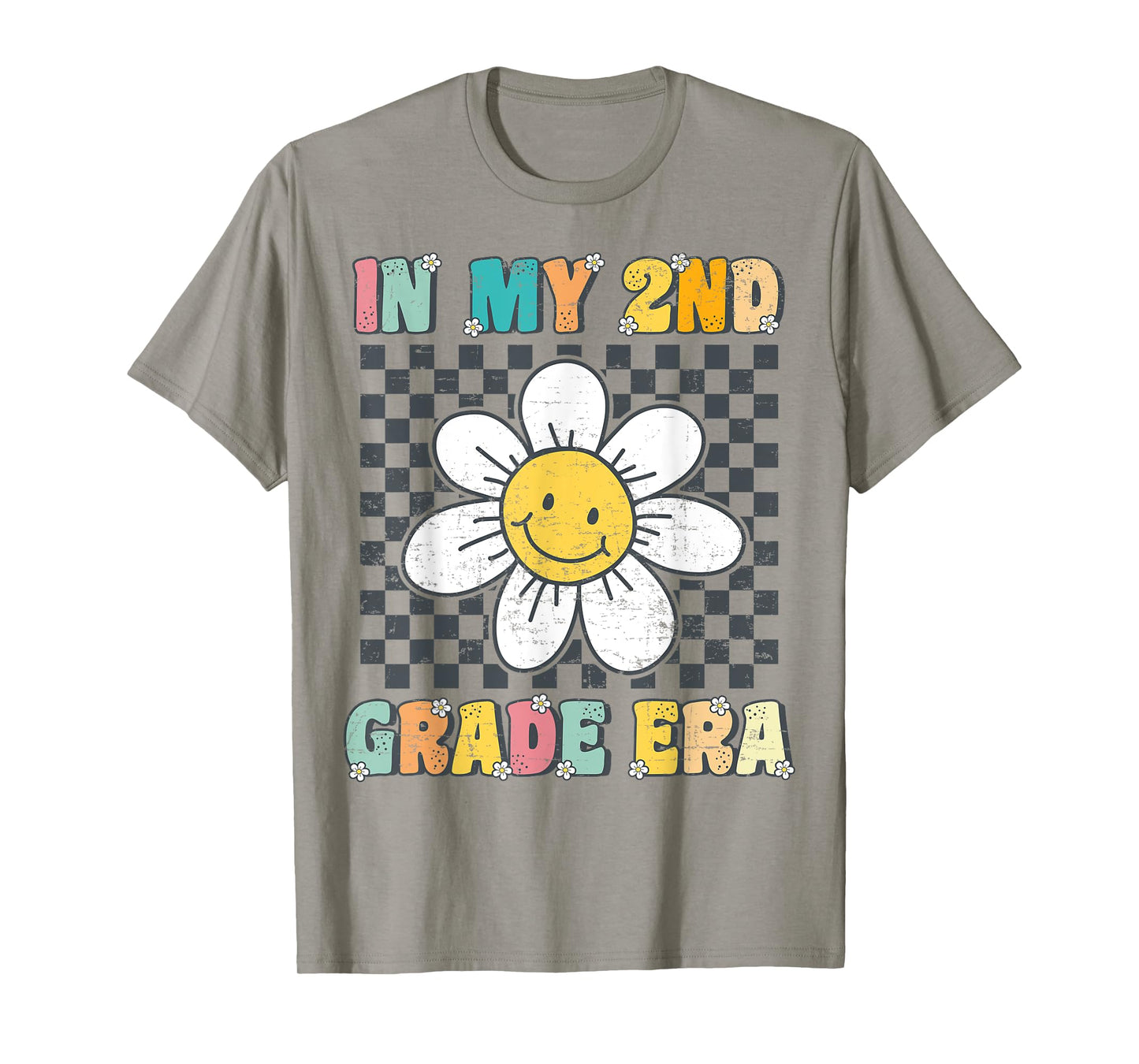 In My 2nd Grade Era Retro Groovy Second Grade Back to School T-Shirt
