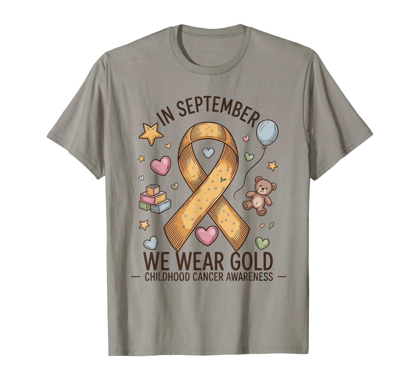 Childhood Cancer Awareness Support T-Shirt