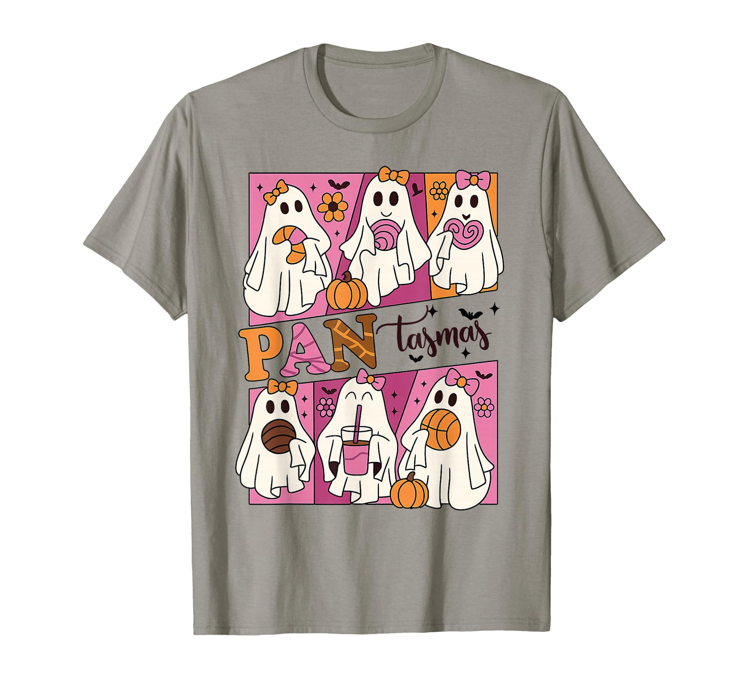 Pan-Tasma Funny Spanish Halloween, Mexican Pan Dulce Fantasm T-Shirt