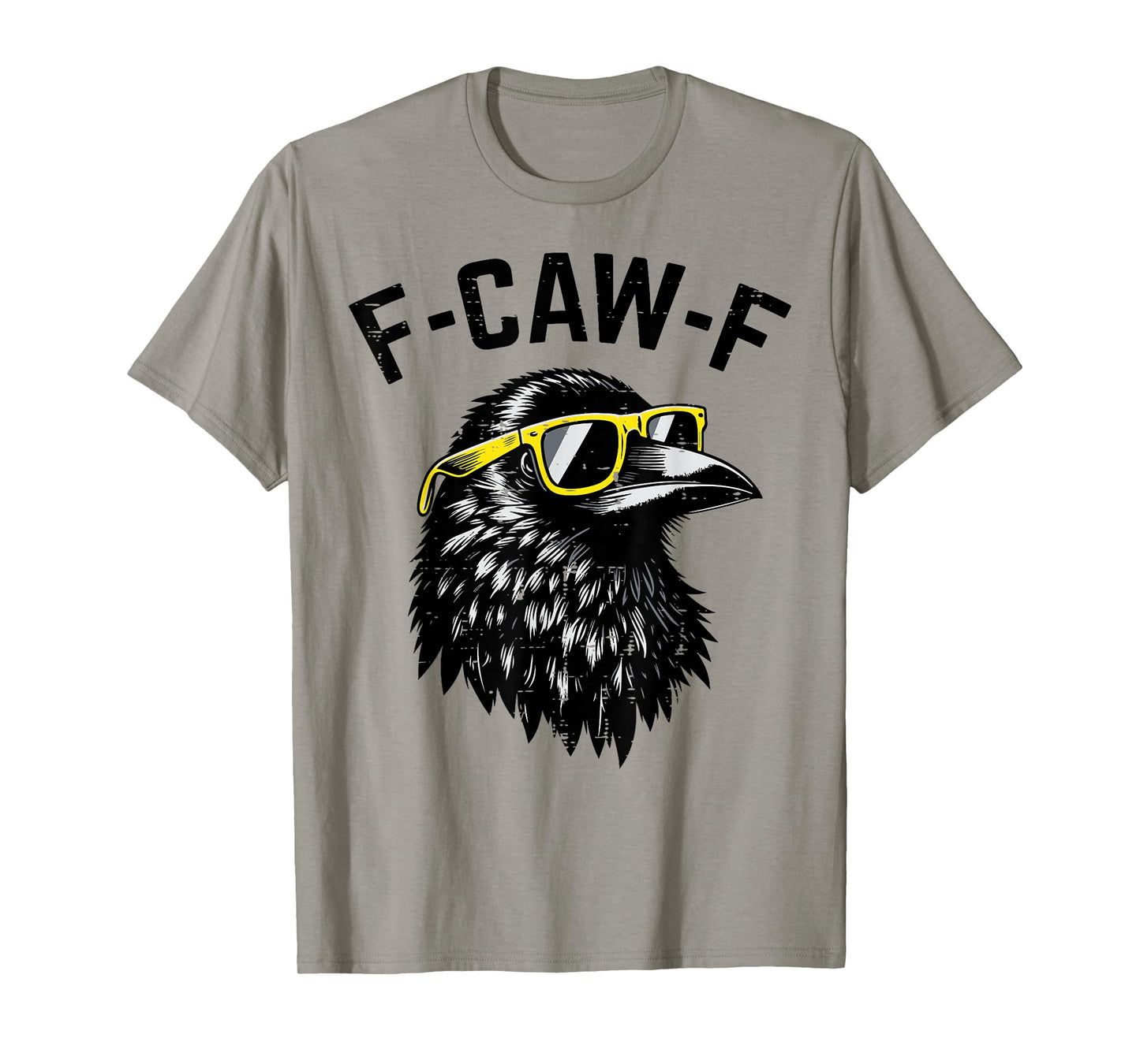 F-Caw-F FCAWF Crow Meme Funny Women Kids Boys Youth Men Teen T-Shirt