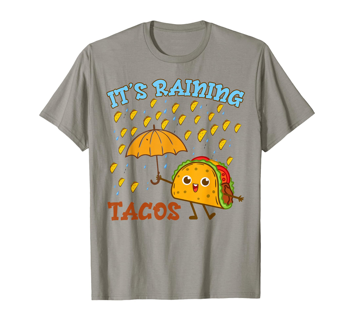Kids Its Raining Tacos Tuesday Funny Cinco Mayo Mexican Boy T-Shirt