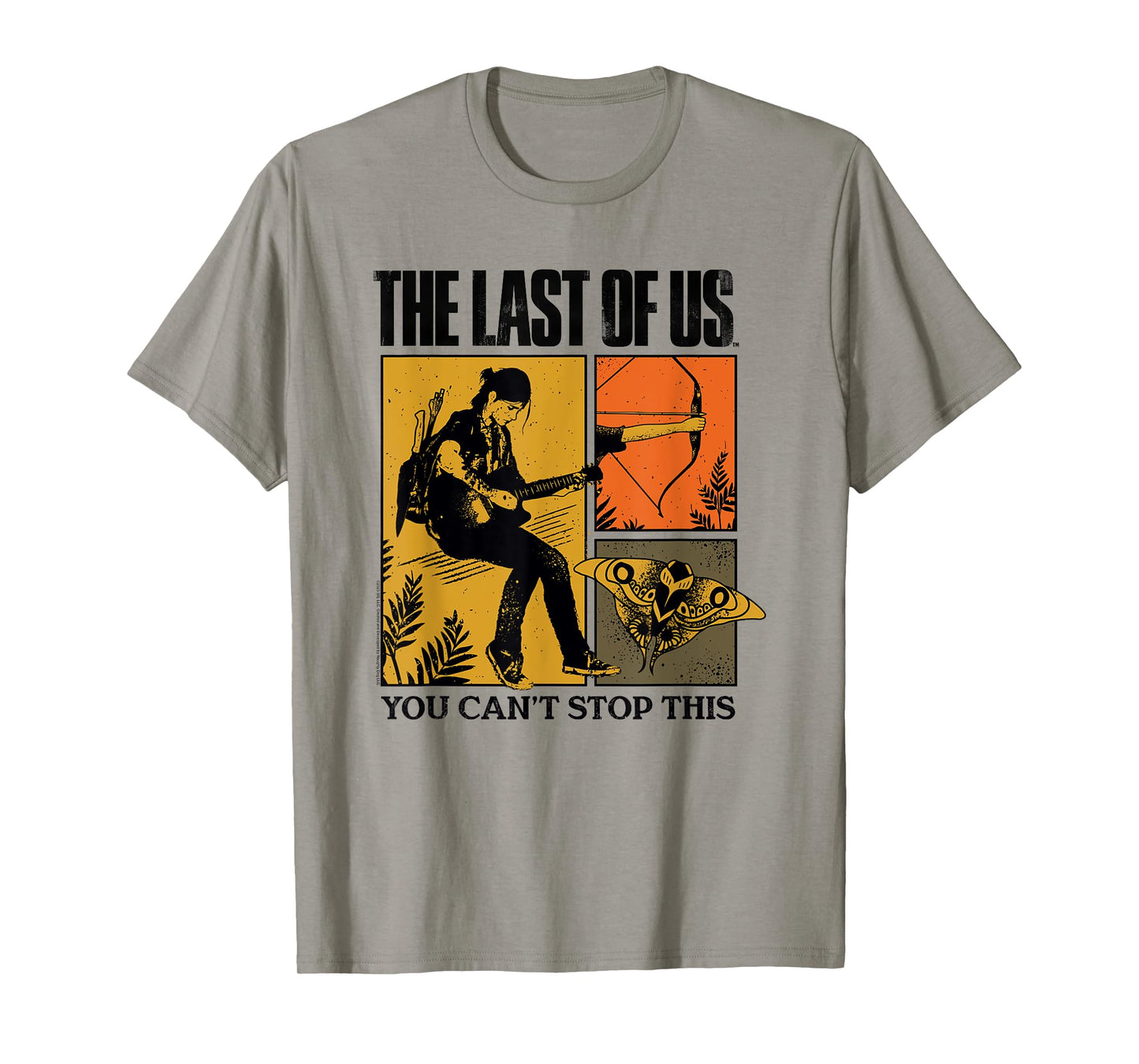 The Last of Us Ellie Nature Collage Video Game T-Shirt