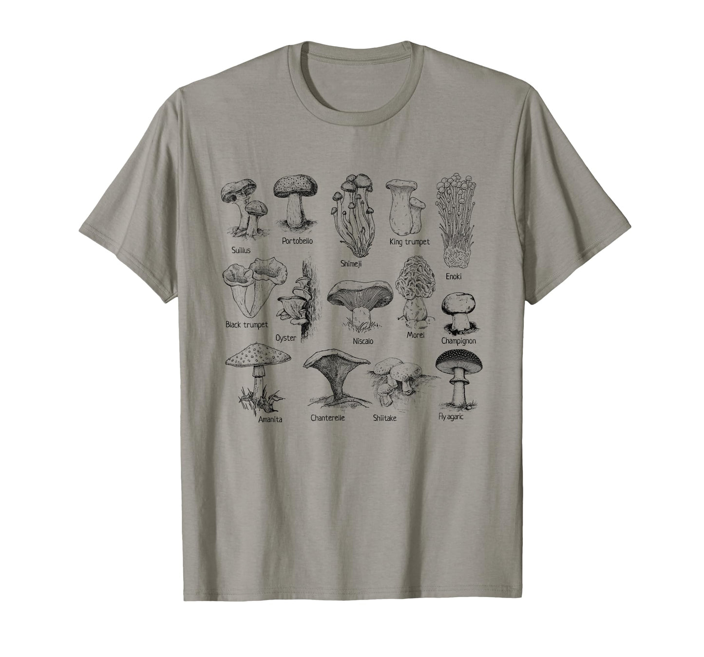 Mushroom Mycology Fungi Foraging Mushroom Collector T-Shirt