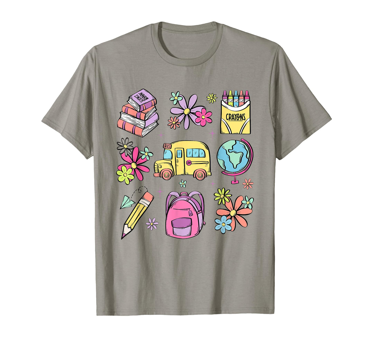 Cute Teacher Back to School Teacher Life Funny Teachers Gift Men Women Kids T-Shirt