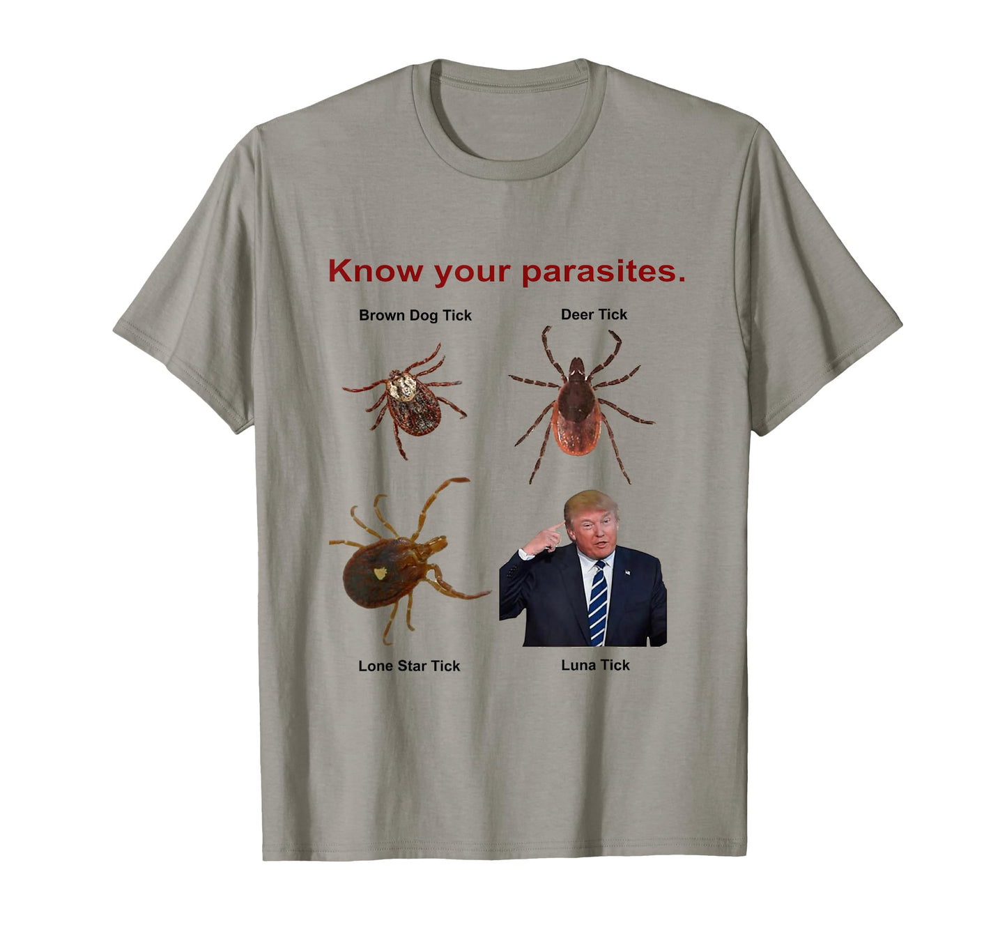 Know Your Parasites T-shirt | Trump T-Shirt