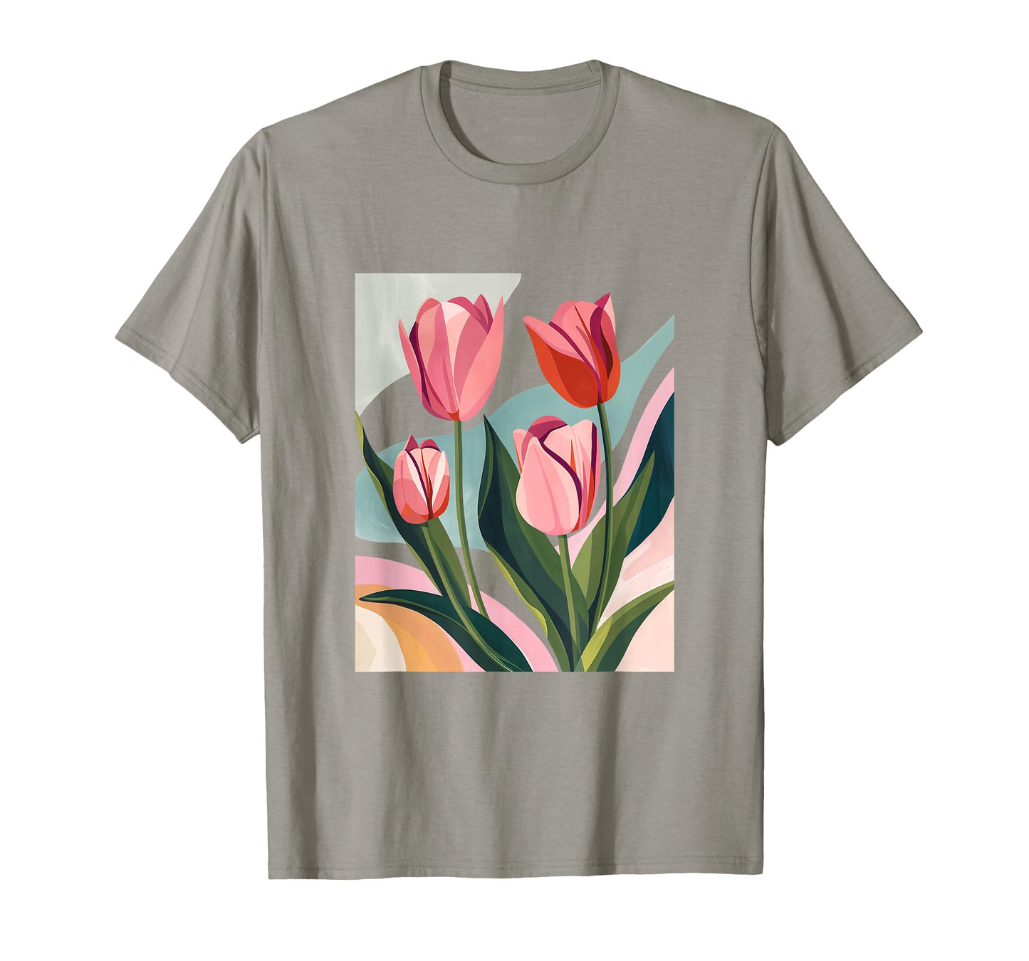 Tulip Festival Tulips Spring Flower Abstract Flower Floral T-Shirt