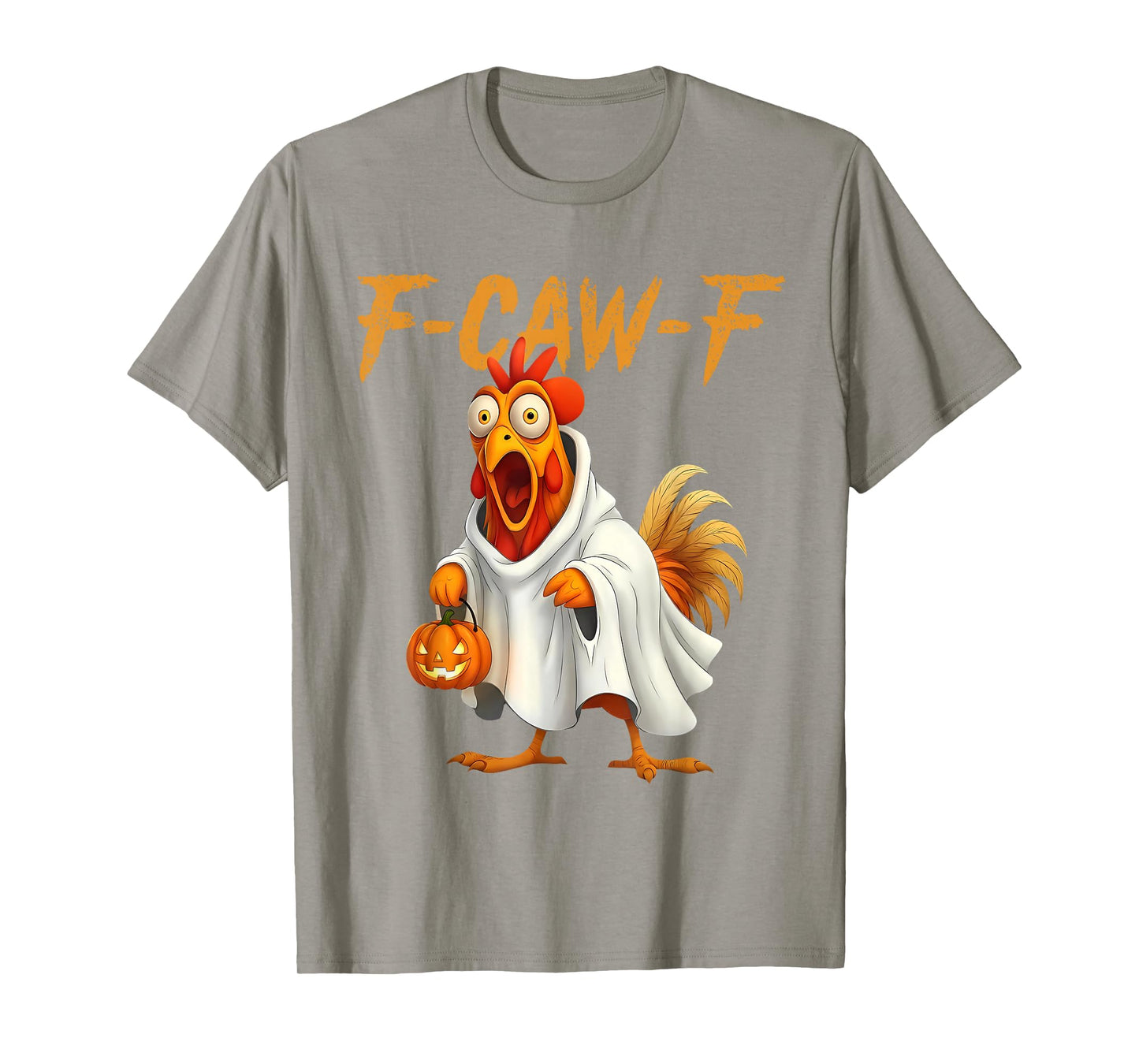 Funny F-Caw-F Chicken FCAWF Chicken Halloween T-Shirt